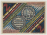 Бона. Нотгельд. Германия. Город Падерборн. 2 марки 1921 год. Вариант 1043.3.5. ав.