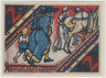 Бона. Нотгельд. Германия. Город Падерборн. 2 марки 1921 год. Вариант 1043.3.5. рев.
