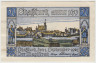 Бона. Нотгельд. Германия. Город Штрассфурт. 50 пфеннигов 1921 год. Вариант 1256.3.а.2. ав.