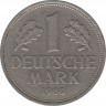 Монета. ФРГ. 1 марка 1980 год. Монетный двор - Мюнхен (D). ав.