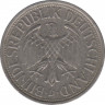 Монета. ФРГ. 1 марка 1980 год. Монетный двор - Мюнхен (D). рев.