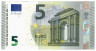 Банкнота. Европейский Центробанк. 5 евро 2013 год. Греция. Тип 20y.