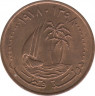 Монета. Катар. 5 дирхамов 1978 год.  ав.