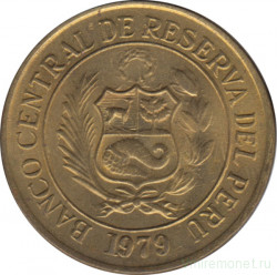 Монета. Перу. 10 солей 1979 год.