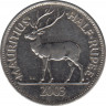 Монета. Маврикий. 1/2 рупии 2003 год. ав.