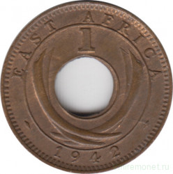 Монета. Британская Восточная Африка. 1 цент 1942 год. (I).