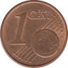 Монета. Германия. 1 цент 2002 год. (D). рев.