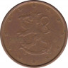 Монеты. Финляндия. 5 центов 2012 год. ав.