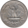 Монета. США. 25 центов 1941 год. Монетный двор S. рев.