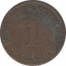 Монета. Германия (Германская империя 1871-1922). 1 пфенниг 1895 год. (J). ав.