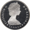Монета. Канада. 1 доллар 1985 год. 100 лет национальным паркам. PROOF. рев.