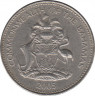 Монета. Багамские острова. 5 центов 2005 год. ав.