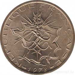 Монета. Франция. 10 франков 1978 год.