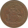 Монета. Багамские острова. 1 цент 1974 год. рев.