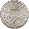 Монета. Австрия. 1 шиллинг 1924 год. рев.