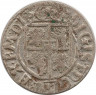 Монета. Польша. Полторак (1,5 гроша) 1627 год, Сигизмунд III. рев