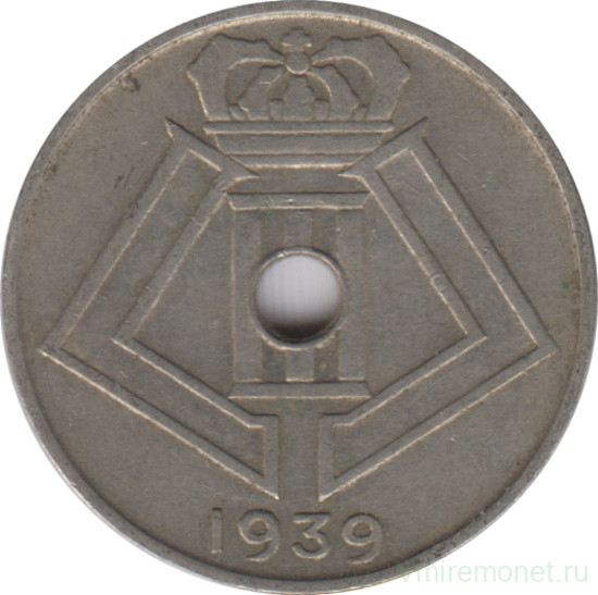Монета. Бельгия. 10 сантимов 1939 год. BELGIQUE-BELGIE.