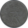 Монета. Дания. 1 эре 1962 год. ав.