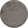 Монета. Германия (Германская империя 1871-1922). 5 пфеннигов 1907 год. (J). рев.