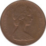 Монета. Канада. 1 цент 1969 год. рев.