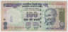 Банкнота. Индия. 100 рупий 2008 год. ав.