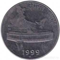 Монета. Индия. 50 пайс 1999 год. "°" - Ноида.