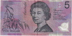 Банкнота. Австралия. 5 долларов 2006 год. Тип 57d.