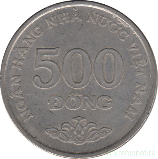 Монета. Вьетнам (СРВ). 500 донгов 2003 год.