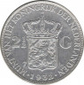 Монета. Нидерланды. 2,5 гульдена 1932 год. ав.