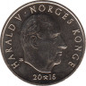 Монета. Норвегия. 20 крон 2016 год. 200 лет Норвежскому банку. рев.