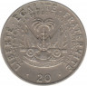 Монета. Гаити. 20 сантимов 1975 год. ФАО. рев.