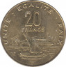 Монета. Джибути. 20 франков 2007 год. рев.