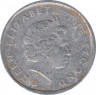 Монета. Восточные Карибские государства. 2 цента 2002 год. рев.