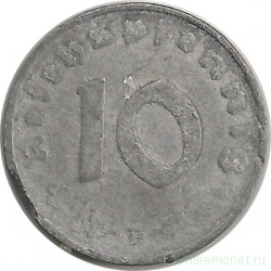 Монета. Германия. Третий Рейх. 10 рейхспфеннигов 1942 год. Монетный двор - Вена (B).