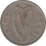Монета. Ирландия. 6 пенсов 1964 год.  ав.