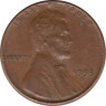 Монета. США. 1 цент 1953 год .(S). ав.