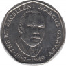 Монета. Ямайка. 25 центов 1993 год. рев.