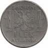 Монета. Албания. 1 лек 1939 год. ав