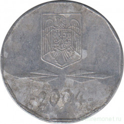 Монета. Румыния. 5000 лей 2004 год.