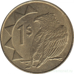 Монета. Намибия. 1 доллар 2010 год.
