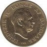 Монета. Дания. 2 кроны 1952 год. рев.