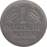 Монета. ФРГ. 1 марка 1968 год. Монетный двор - Штутгарт (F). ав.