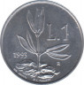 Монета. Сан-Марино. 1 лира 1993 год. Росток. ав.