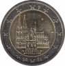 Монета. Германия. 2 евро 2011 год. Северный Рейн-Вестфалия (D). ав.