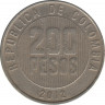 Монета. Колумбия. 200 песо 2012 год. Старый тип. ав.