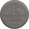 Монета. ФРГ. 1 марка 1954 год. Монетный двор - Гамбург (J). ав.