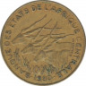 Монета. Центральноафриканский экономический и валютный союз (ВЕАС). 10 франков 1980 год. ав.