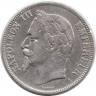 Монета. Франция. 5 франков 1870 год. А.
