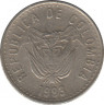 Монета. Колумбия. 10 песо 1993 год. ав.
