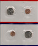 Аверс.Монета. США. 1 доллар 1999 год. Сьюзен Энтони. Монетный двор P и D. Набор с жетонами в конверте.